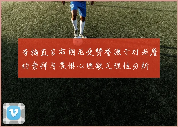 夸梅直言布朗尼受赞誉源于对老詹的崇拜与畏惧心理缺乏理性分析