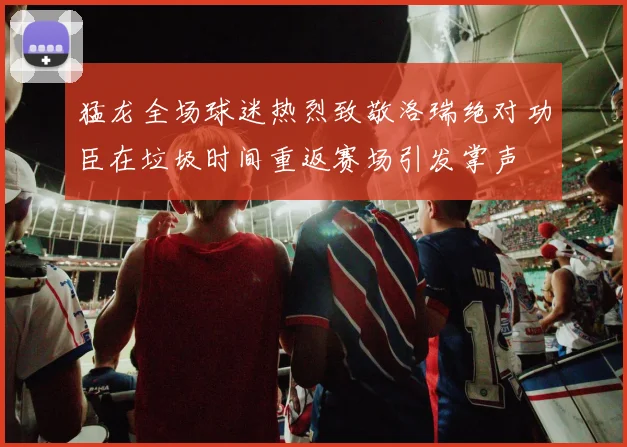 猛龙全场球迷热烈致敬洛瑞绝对功臣在垃圾时间重返赛场引发掌声
